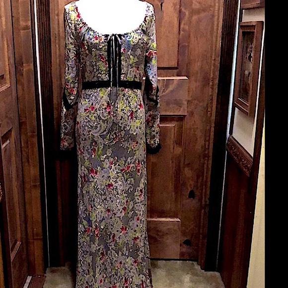 Vintage Victoria’s Secret Moda International Maxi Dress - Picture 1 of 7
